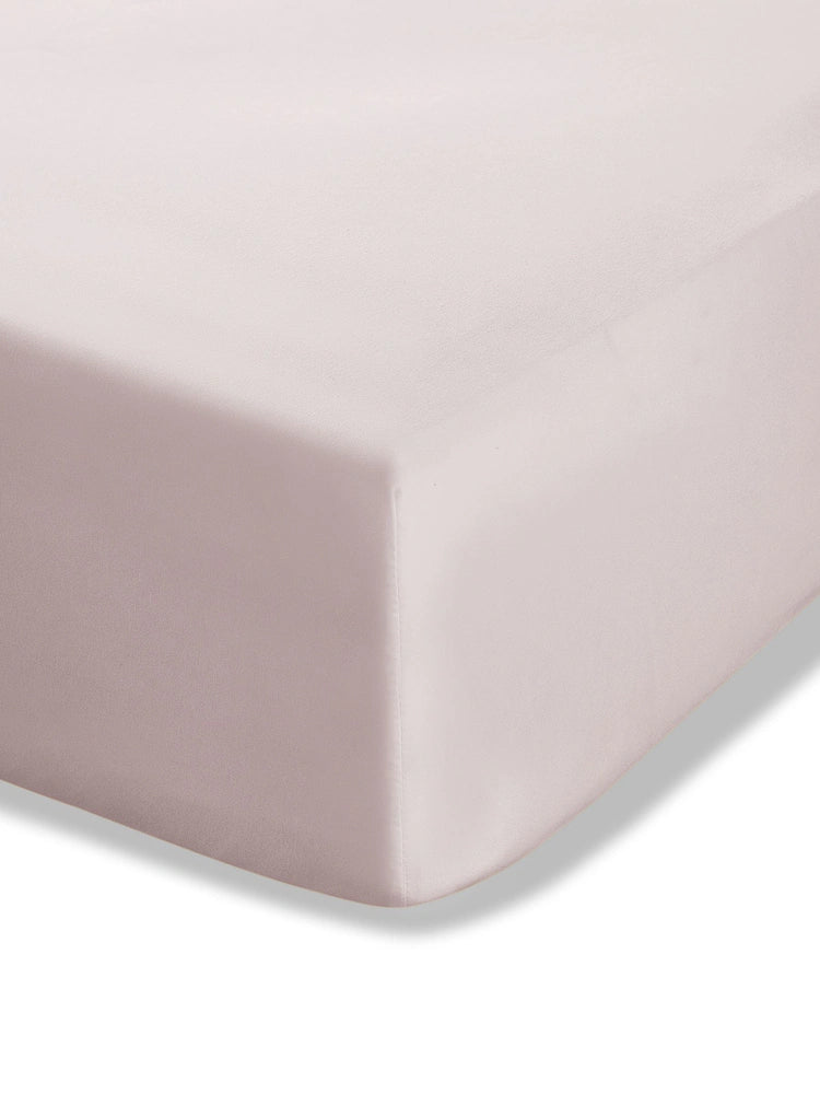 Catherine Lansfield Percale Fitted Sheet | Blush