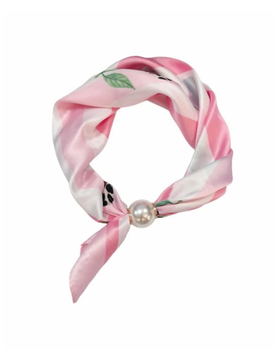 Best Angel Magnetic Pearl Scarf |  Pink BA4102-5