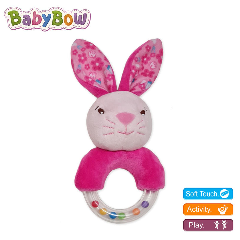 Jack & Jill Soft Bunny Rattle | BW36
