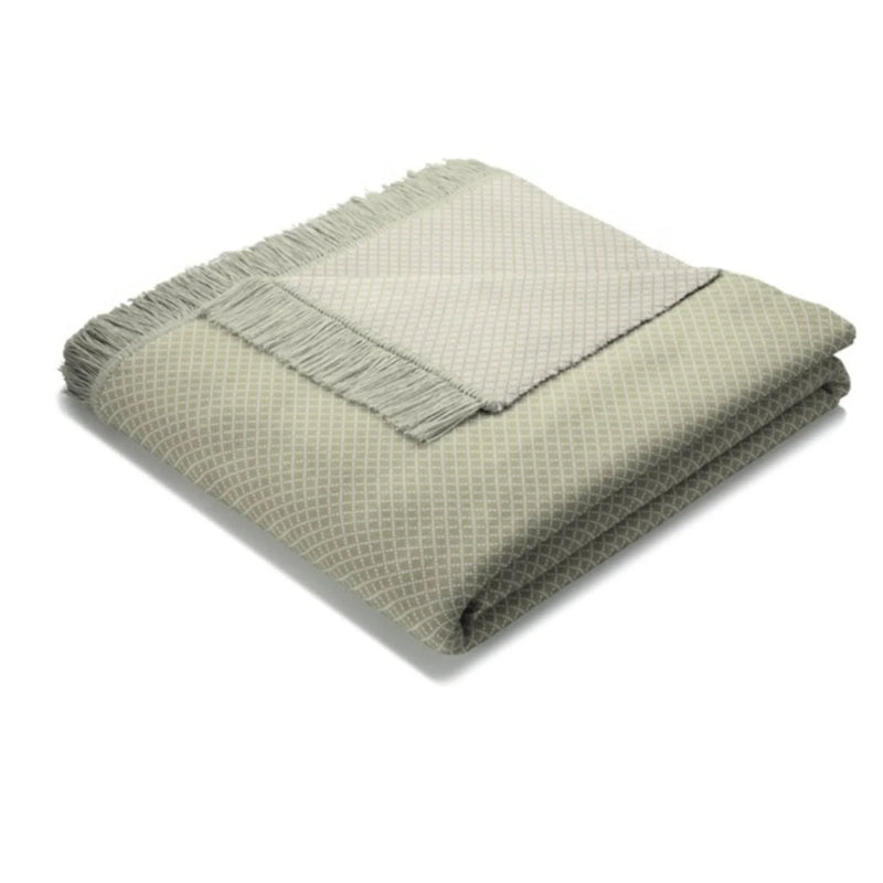 Biederlack Texture Semi Blanket| Pale Green B7723