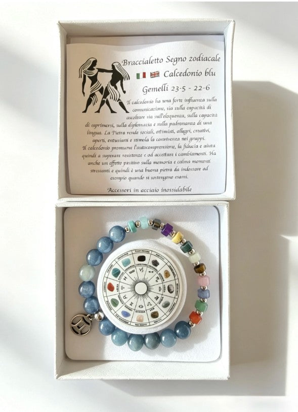 Hana Bijoux Zodiac Signs Bracelet Collection | Blue BP140