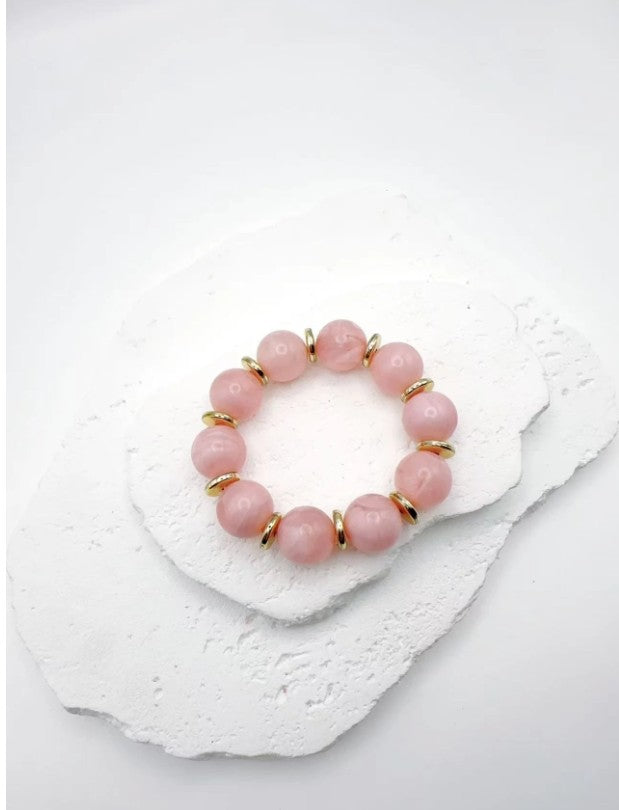 Claren Bijoux Acrylic Style Bracelet | Blush BR265
