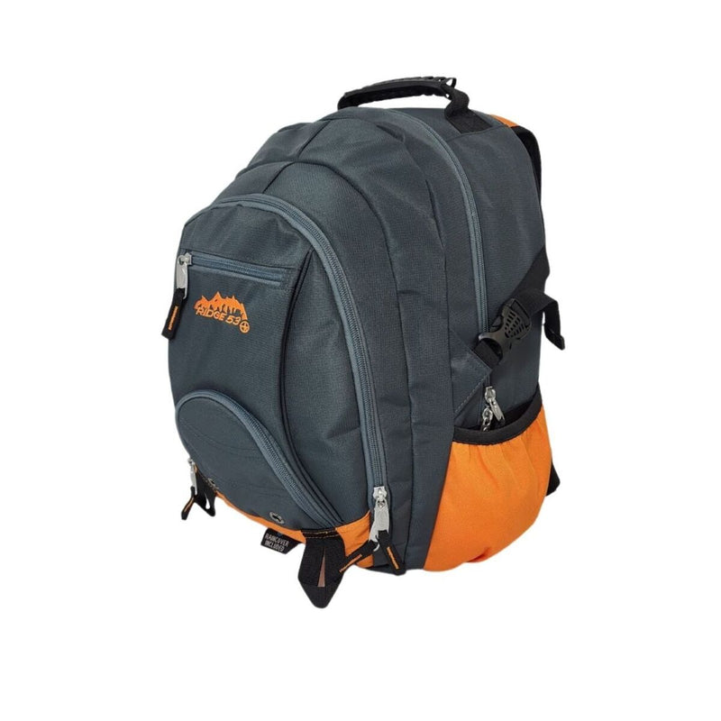 Ridge 53 Bolton Backpack | Grey/Orange