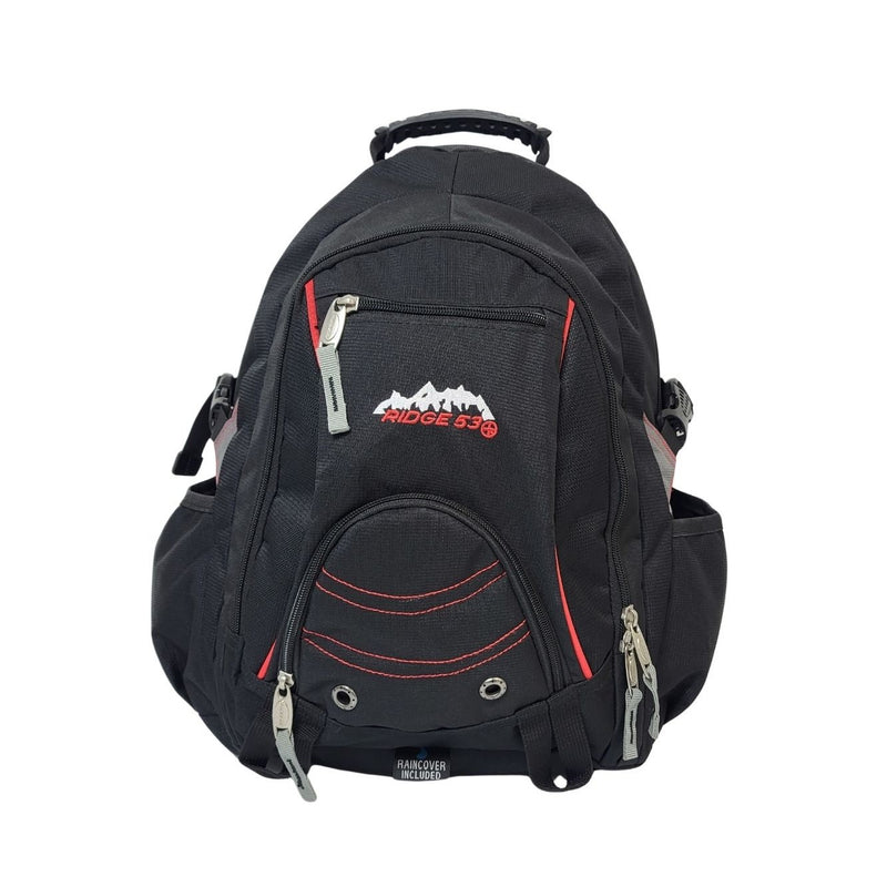 Ridge 53 Bolton Backpack | Black/Red