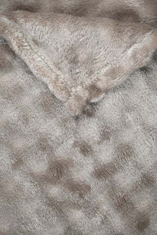 STOF  Warmy Texture Fleece Throw | Natural CE389005