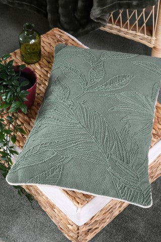 STOF Tenali Kaki Filled Cushion | Khaki CE443002