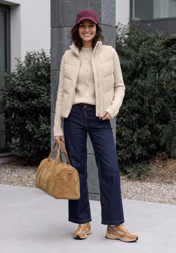 Cecil Cable Sweater | Oatmeal 304169