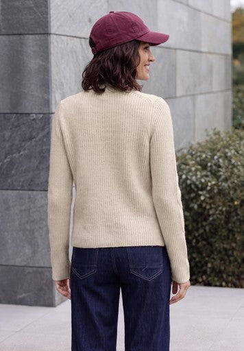 Cecil Cable Sweater | Oatmeal 304169