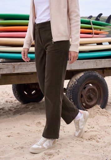 Cecil Corduroy Jeans | Truffle