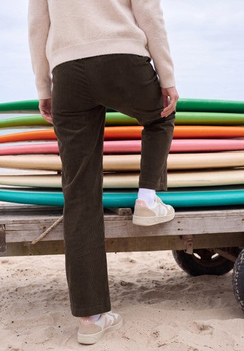 Cecil Corduroy Jeans | Truffle