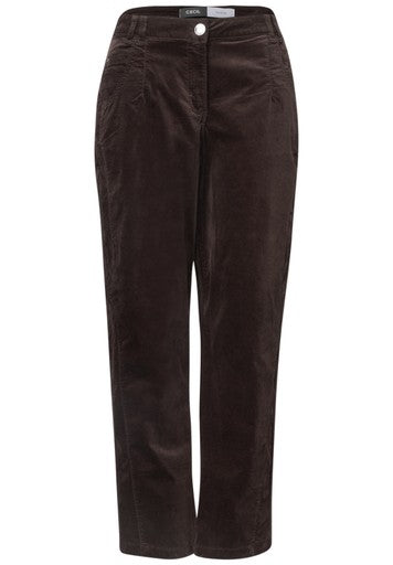 Cecil Scarlett Barrel Washed Jeans | Truffle 10320457