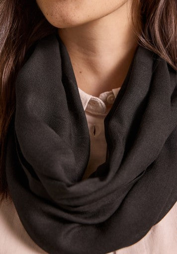 Cecil Solid Loop Scarf | Truffle 573311
