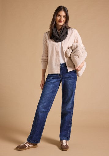 Cecil Solid Loop Scarf | Truffle 573311