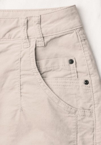 Cecil Scarlett Barrel Washed Jeans | Beige 10320457