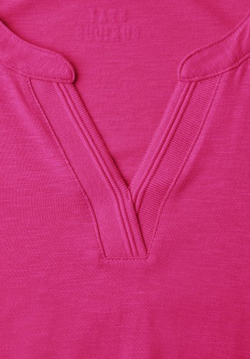 Cecil Split Neck Tunic | Pink 325886