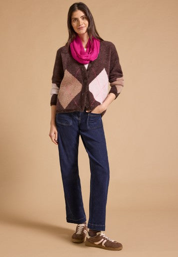 Cecil Solid Loop Scarf | Pink 573311