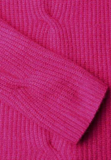 Cecil Cable Sweater | Pink 304169