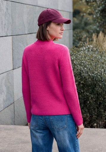 Cecil Cable Sweater | Pink 304169