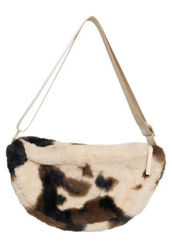 Cecil Fluffy Crossbody Bag | Beige 580896