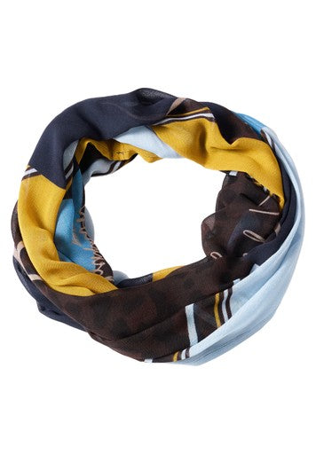 Cecil Print Loop Scarf | Multi 573351