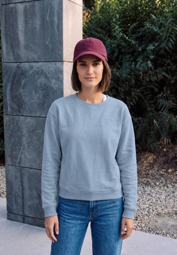 Cecil Print Sweatshirt  | Blue 304145