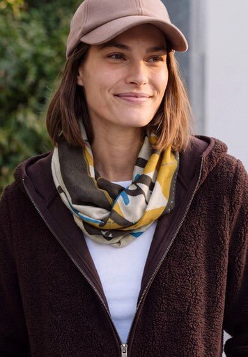 Cecil Print Loop Scarf | Multi 573352