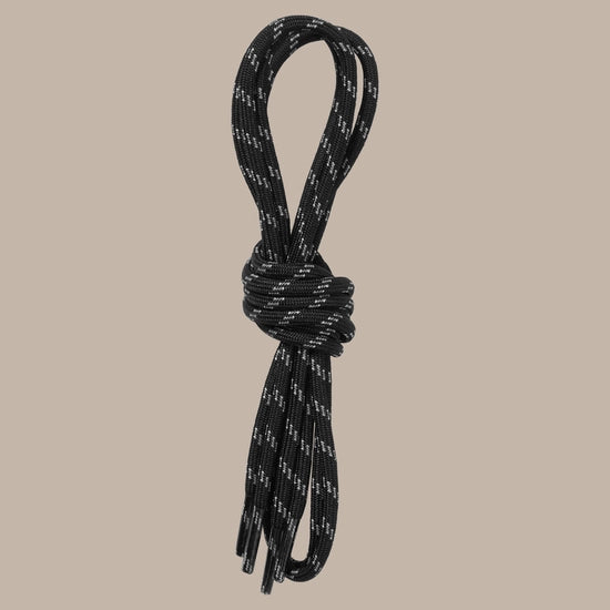 Craghoppers Shoe Laces 120cm | Black CER5222