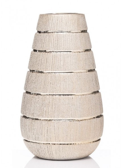 The Grange Collection Vase 14.2x14.2x26cm | Gold CH41