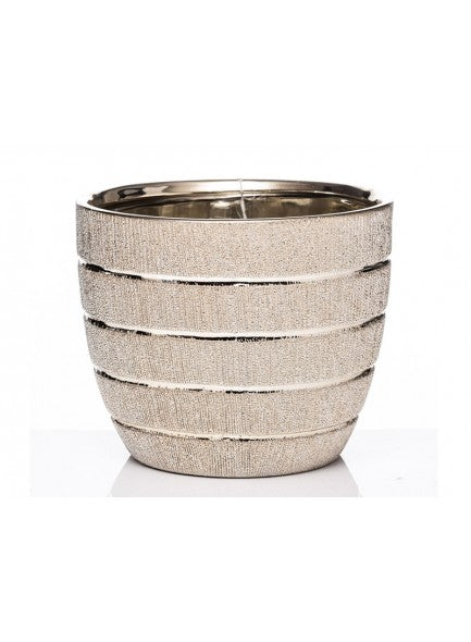 The Grange Collection Plant Pot 15x15x37cm | Gold CH43