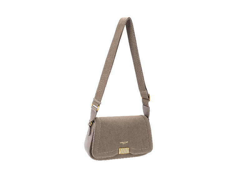 Nova Leathers Crossbody Bag | Grey CM6961-2