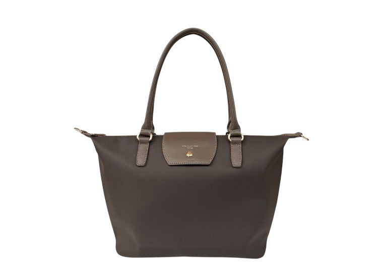 Nova Leathers Handbag with Detachable Strap | Chocolate CM7331