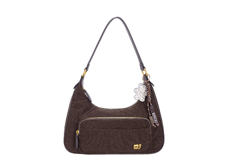 Nova Leather Cord Shoulder Bag |  Brown CM8702