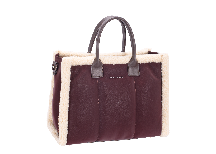 Nova Leather Soft Tote | Bordeaux CM8712