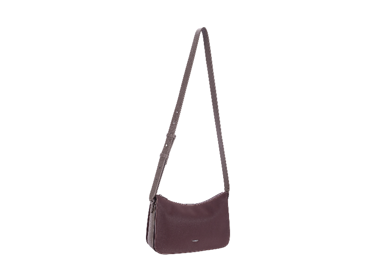 Nova Leathers Triple Gusset Zip-Top Handbag | Chocolate CM8759