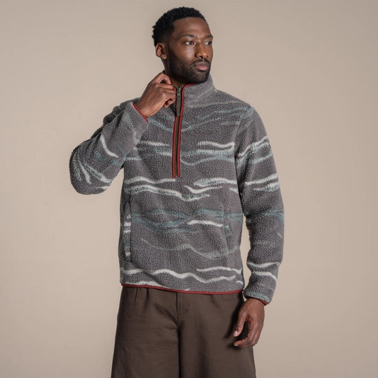 Craghoppers Rawthey Borg Fleece Jacket | Green CMA1425