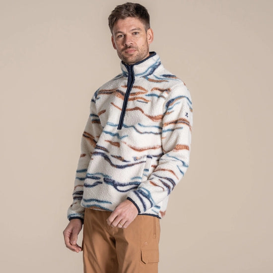 Craghoppers Rawthey Borg Fleece Jacket | Ecru CMA1425