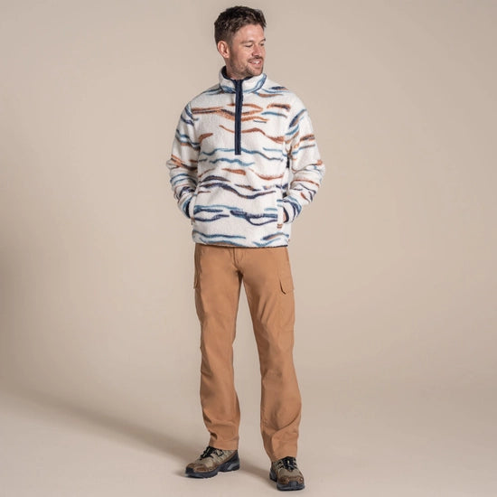Craghoppers Rawthey Borg Fleece Jacket | Ecru CMA1425