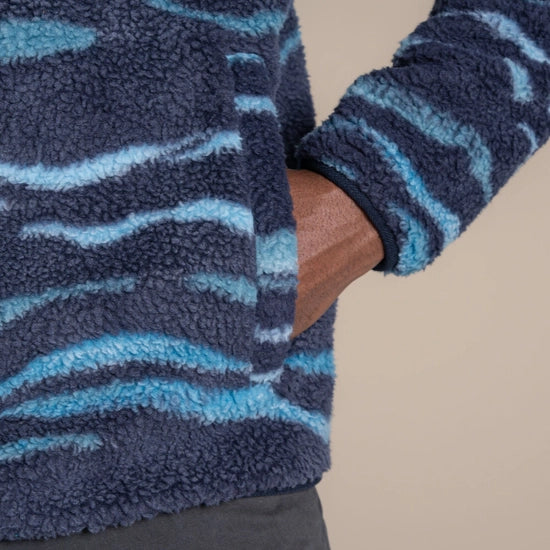 Craghoppers Rawthey Borg Fleece Jacket | Dark Navy CMA1425
