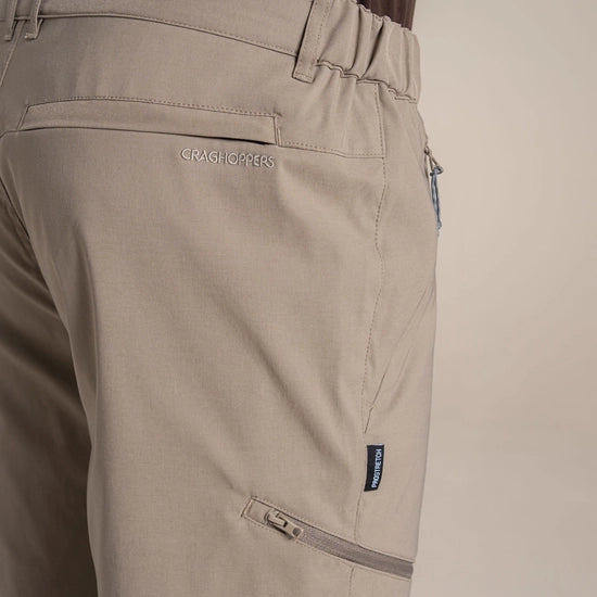 Craghoppers Kiwi Pro Walking Trousers | Pebble CMJ664R