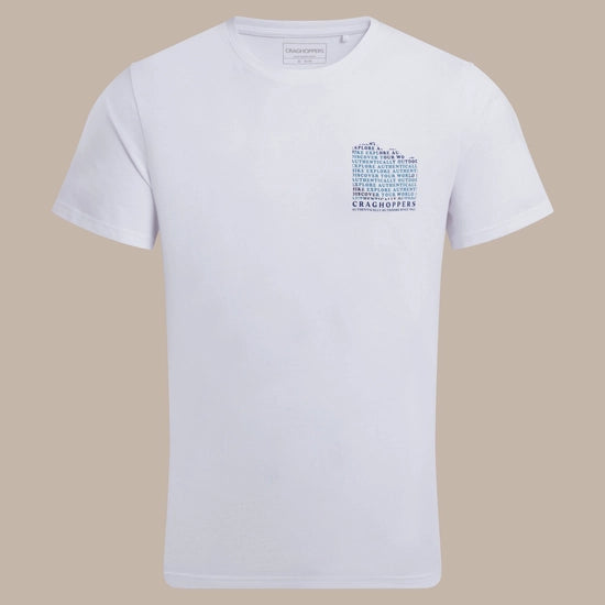 Craghoppers Lucent SS Tee | White CMT1036