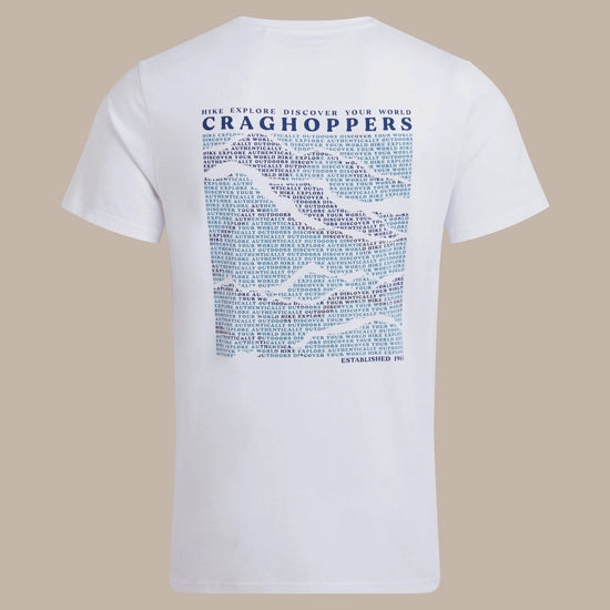 Craghoppers Lucent SS Tee | White CMT1036