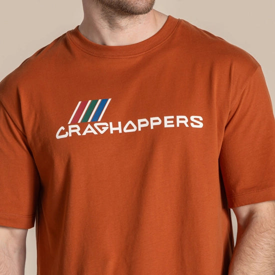 Craghoppers Lucent III Short Sleeve T-Shirt | Ginger CMT1056
