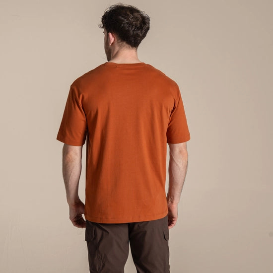 Craghoppers Lucent III Short Sleeve T-Shirt | Ginger CMT1056
