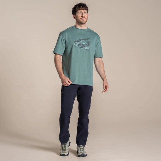 Craghoppers Lucent III Short Sleeve T-Shirt | Ginger CMT1056