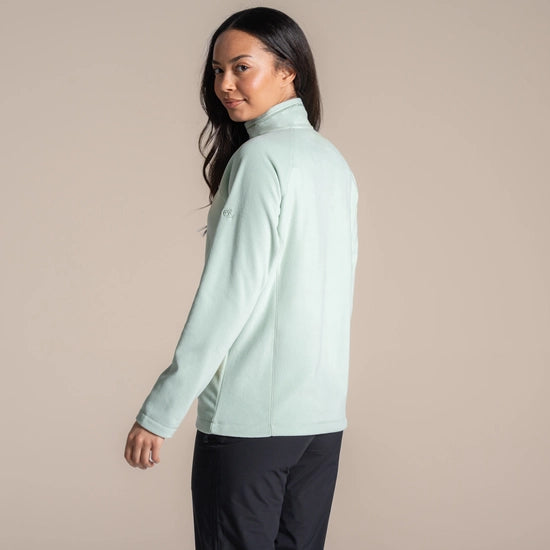 Craghoppers Miska Microfleece Half-Zip Top | Pistacho CWA265