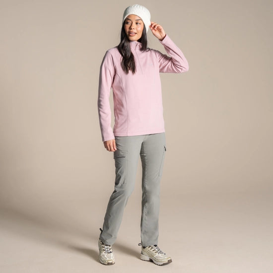 Craghoppers Miska Microfleece Half-Zip Top | Mauve CWA265