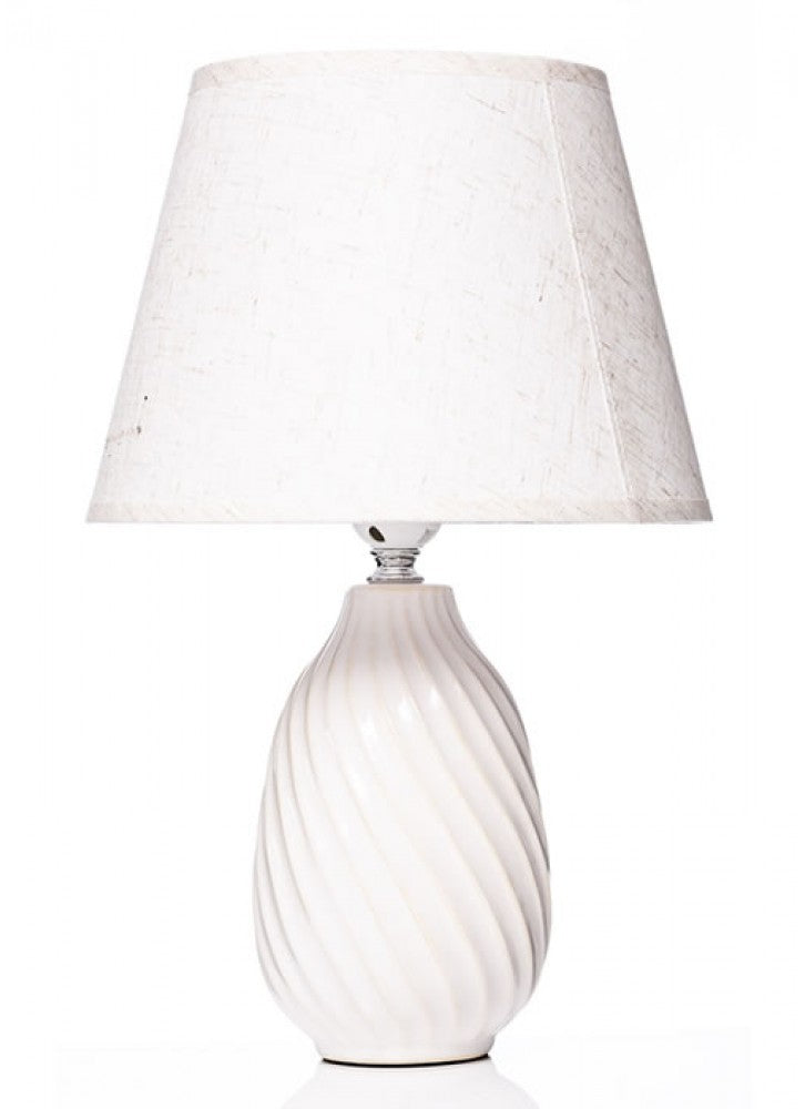 The Grange Collection Contemporary Stoneware Table Lamp | CZ6