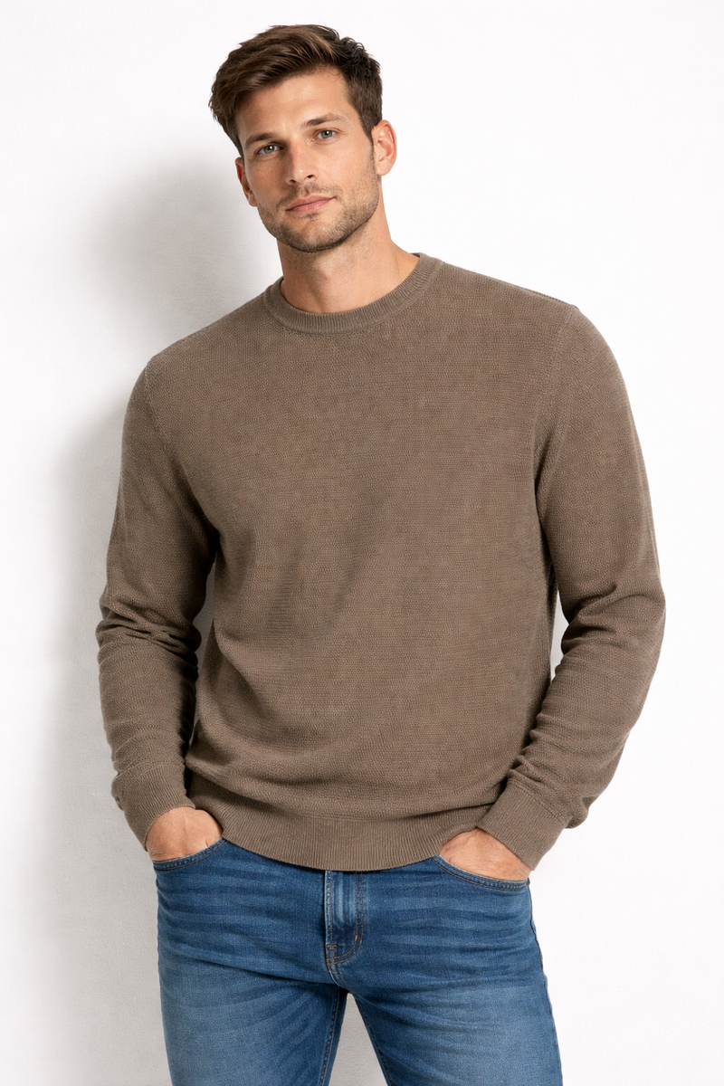 Jack & Jones Bluriley Knit Crew Neck | Morel