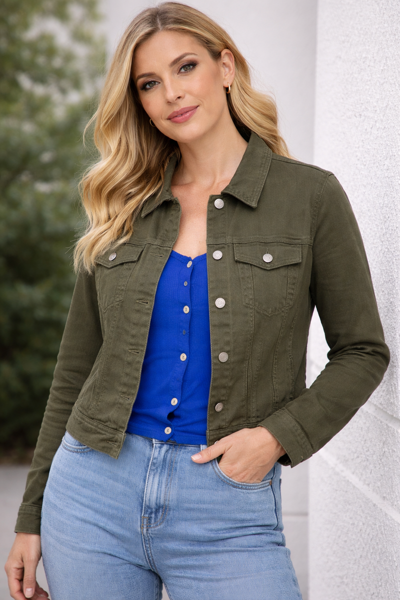 Vero Moda Wild Soya LS Colour Jacket  | Kalamata