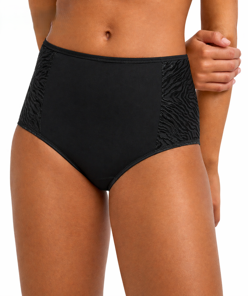 Naturana High Waist Shaping Brief | Black 84546